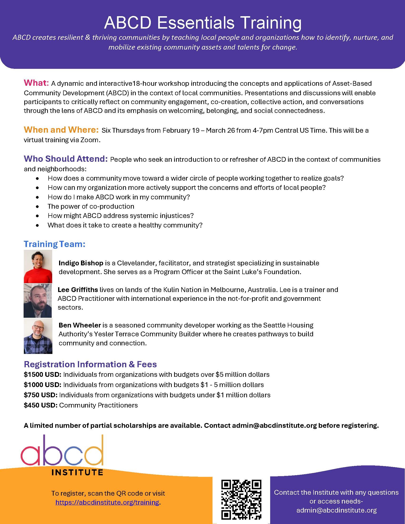 FebMar2026 essentials flyer details