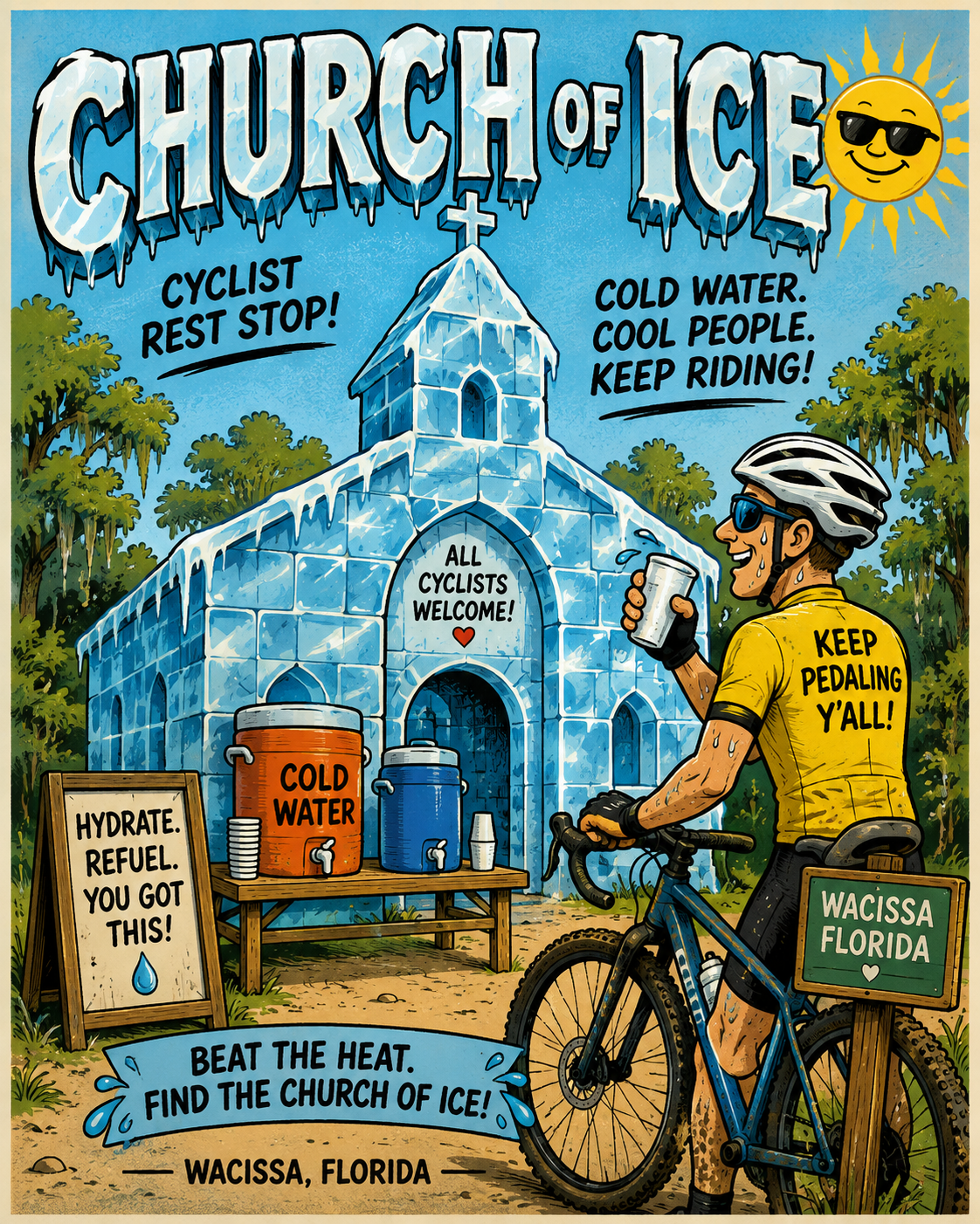 church of ice poster