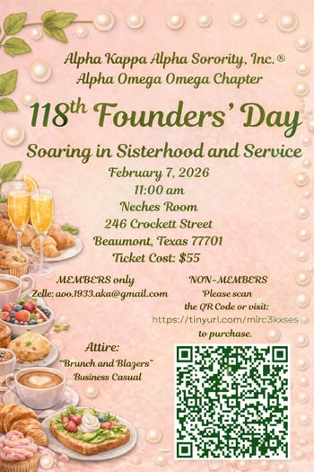 2026 Alpha Omega Omega Founders' Day