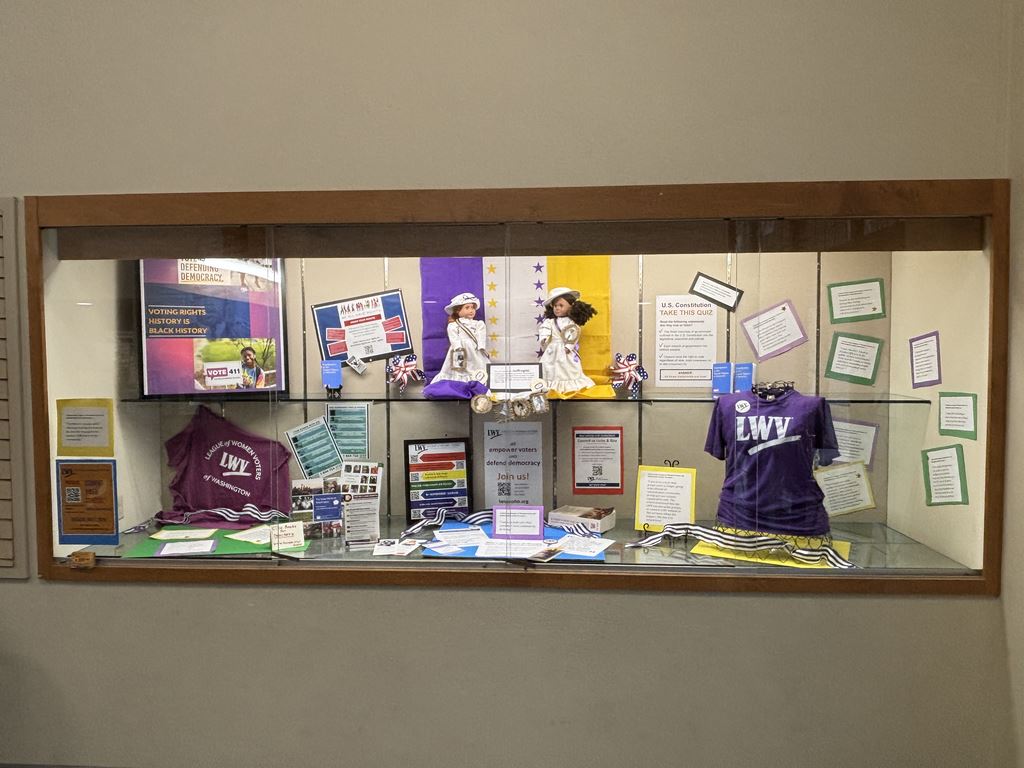 January 2026 League Exhibit at Mukilteo Library