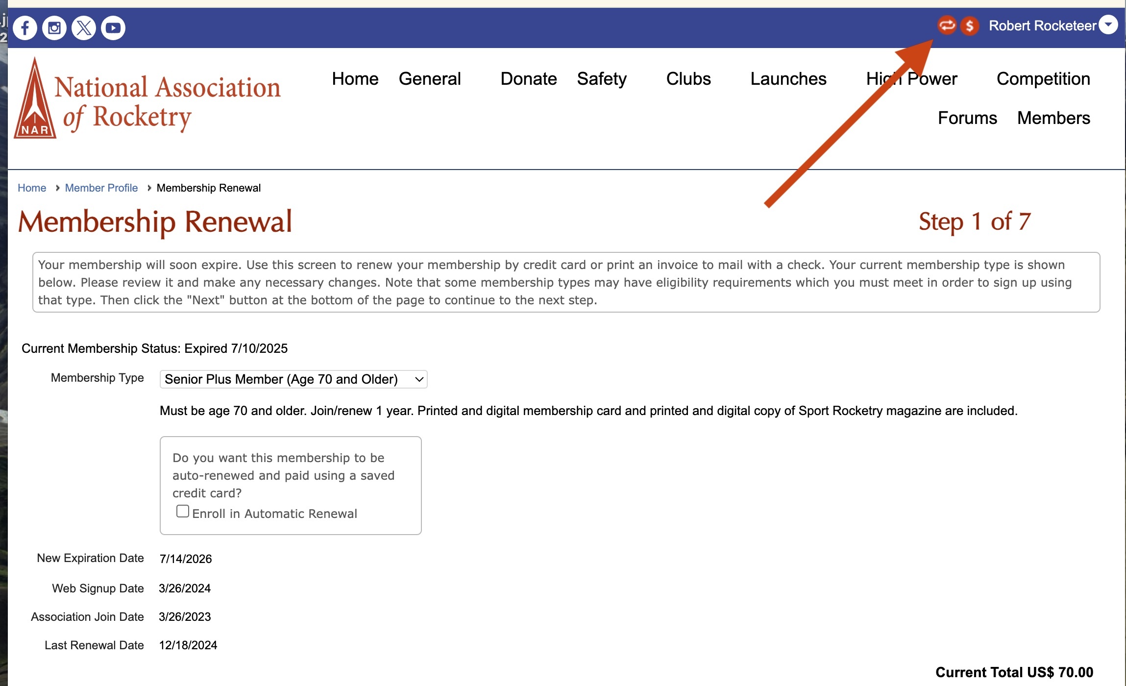 Renew Your Membership