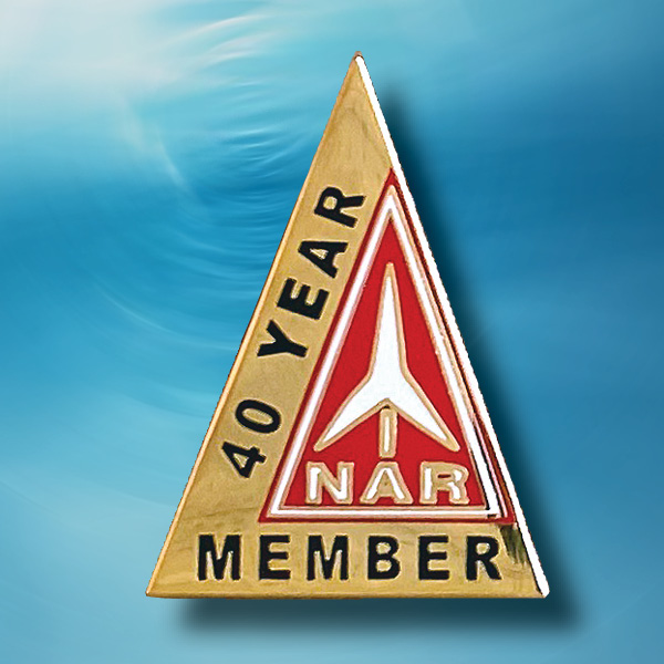 40-Year Anniversary Pin