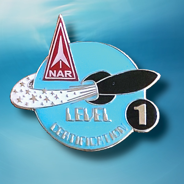 HPR Level 1 Certification Pin
