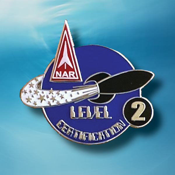 HPR Level 2 Certification Pin	