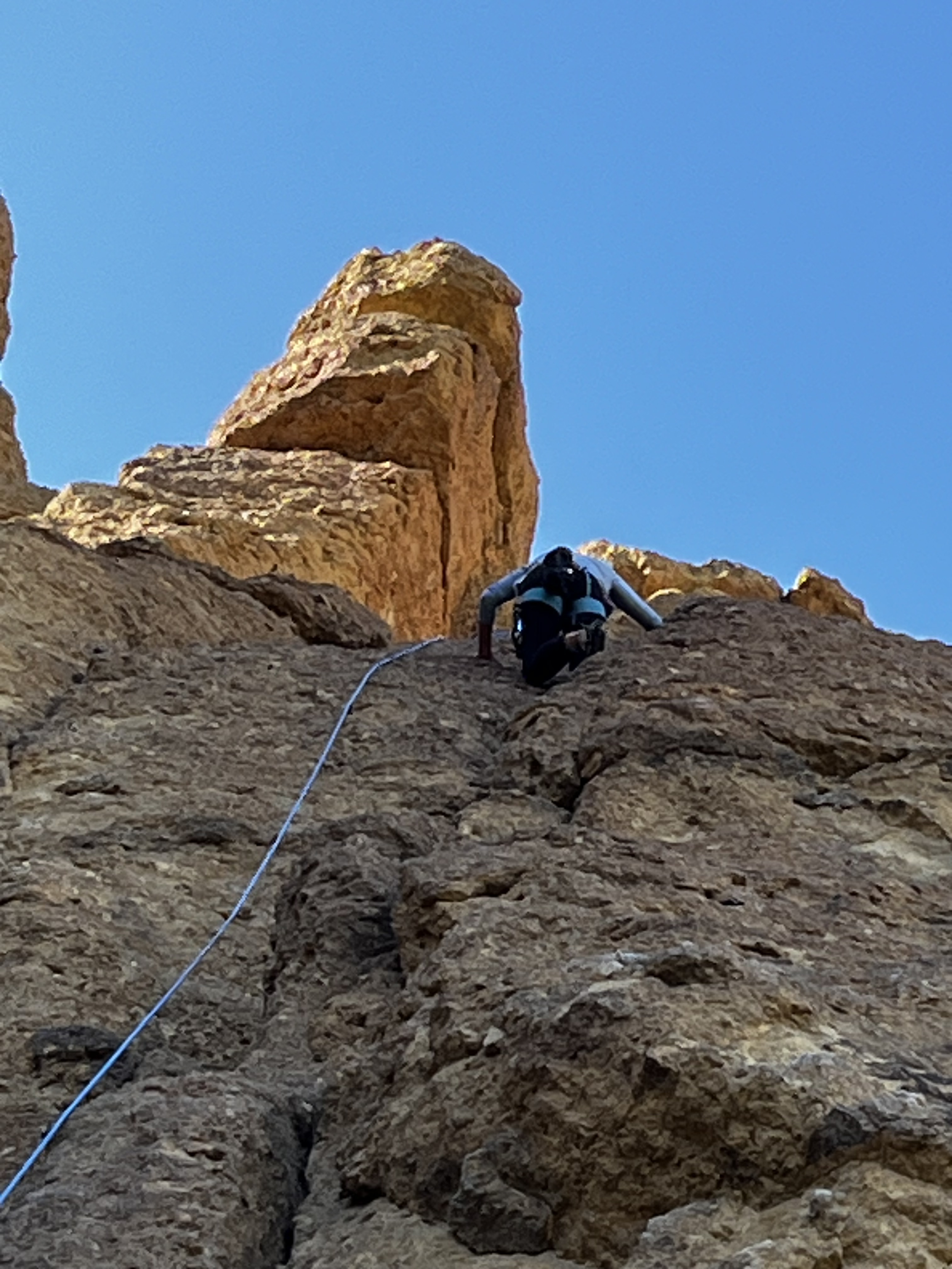 climbing at smith rock 3