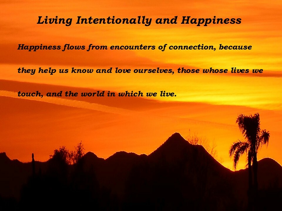 Living Intentionally