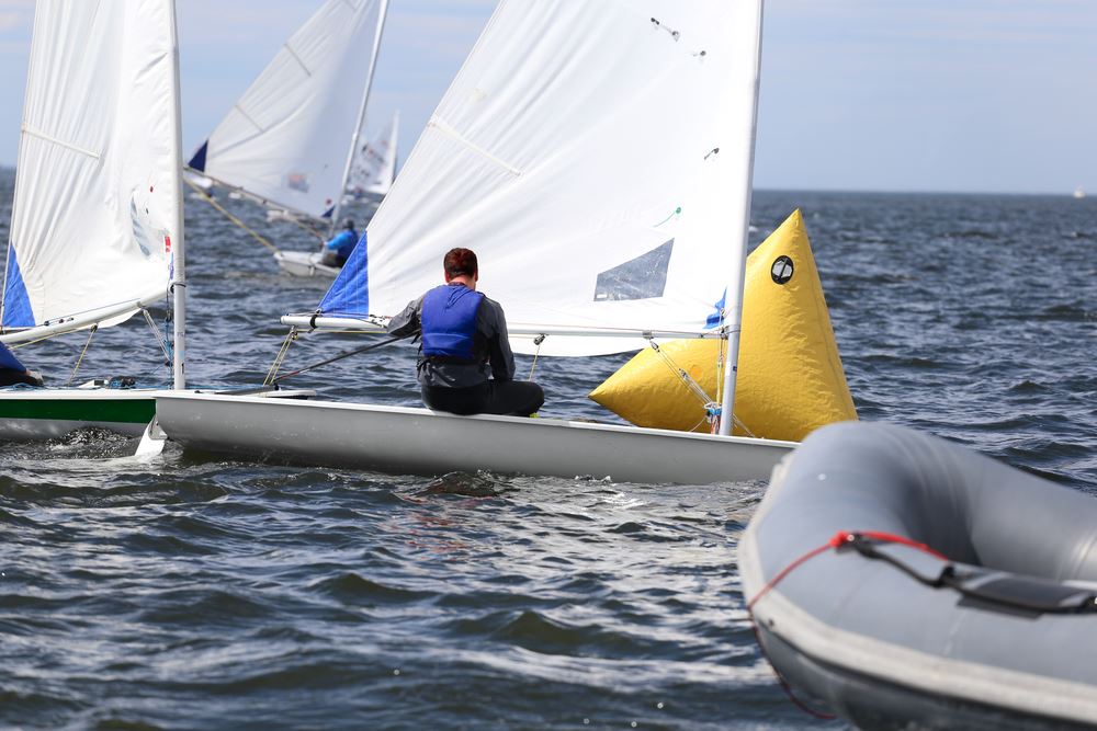 Laser Sailing at Kitsilano Yacht Club