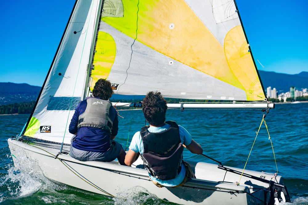 RS Feva at Kitsilano Yacht Club