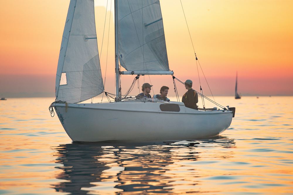 Cal20 Sailing at Kitsilano Yacht Club