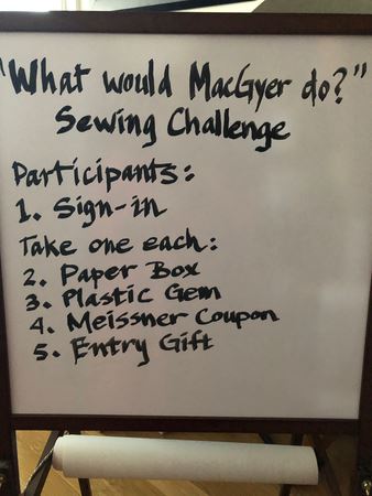 MacGyver Sewing Chalenge 2024