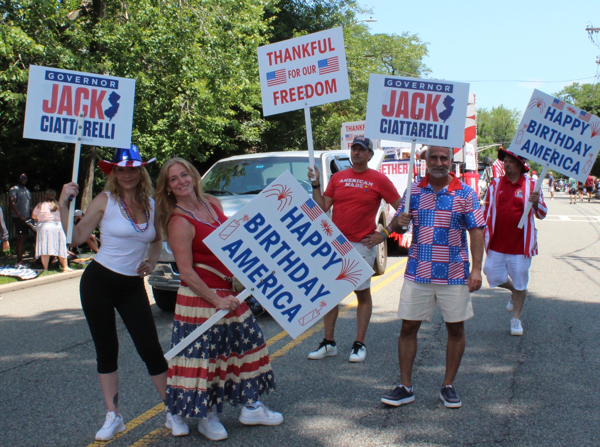 2025 July 4 Parade Break in the Action