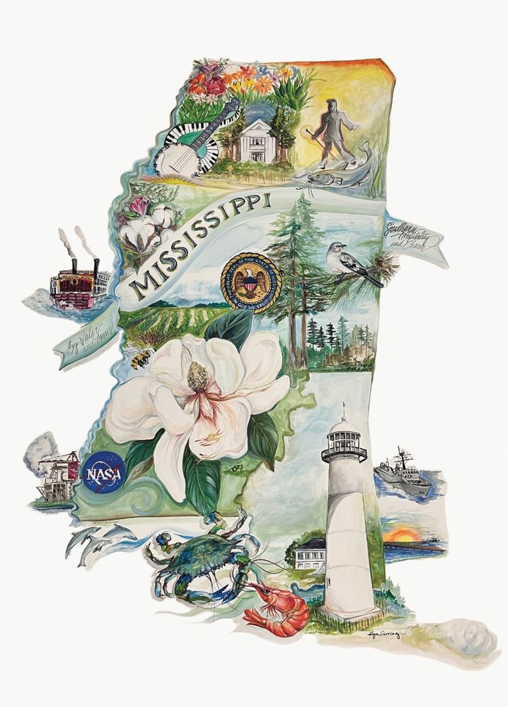 Kym Garraway Mississippi Painting
