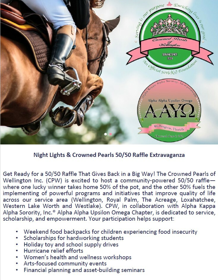 NLCP 2026 50-50 Raffle Flyer