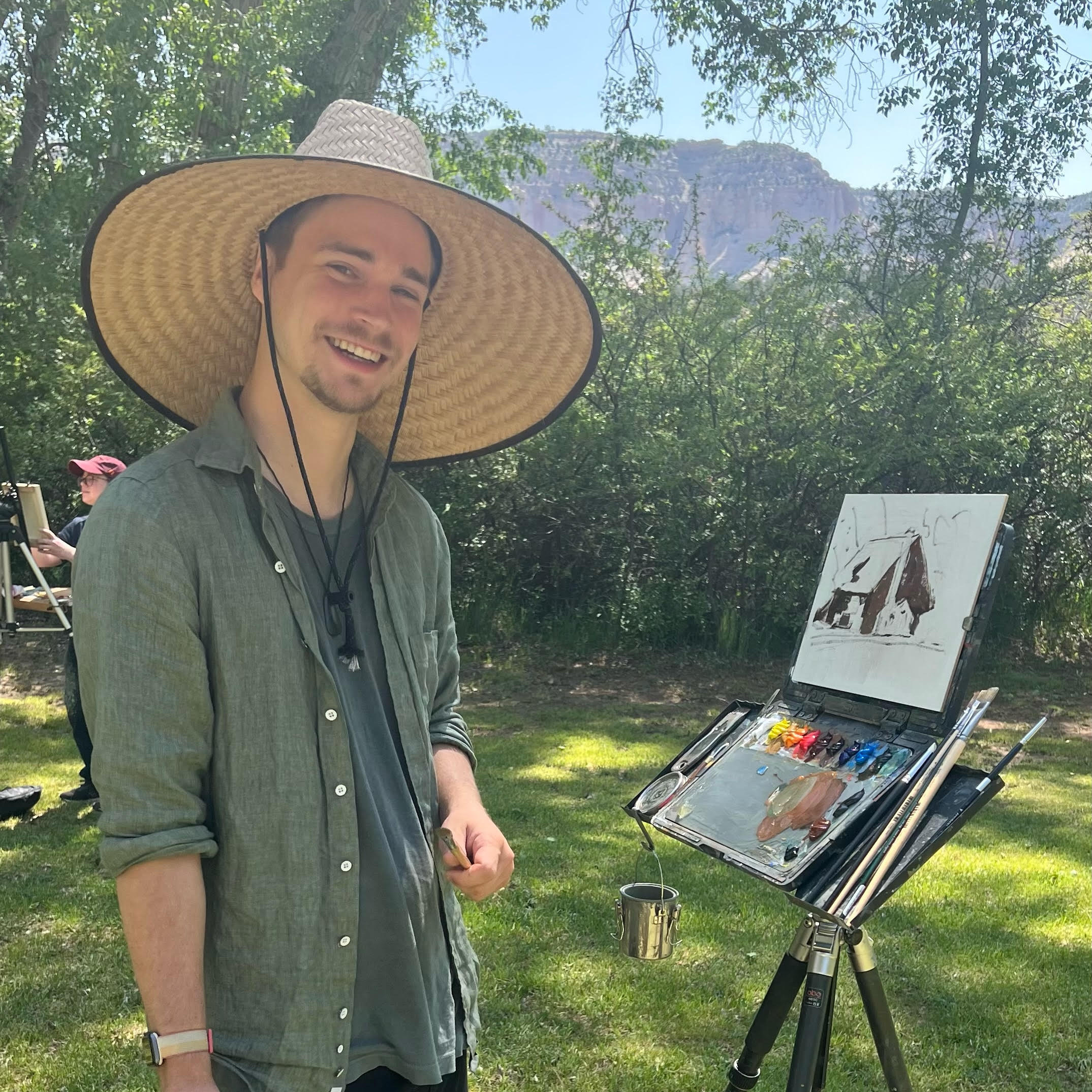 Mason Williams Easel shot