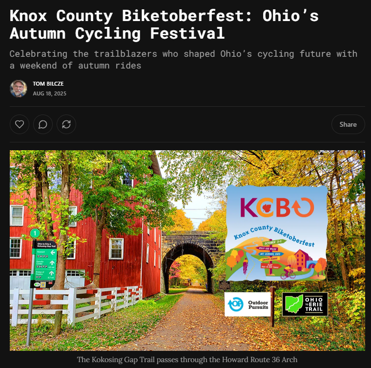 Tom on the Trails KCBO