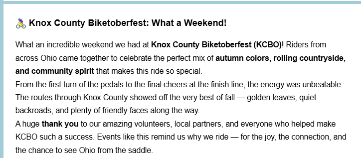 KCBO What a weekend!