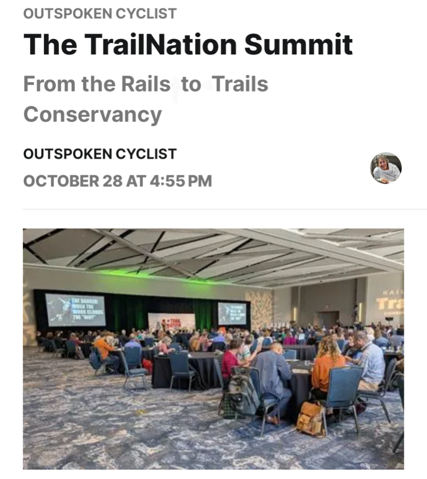 Outspoken Cyclist at TrailNation