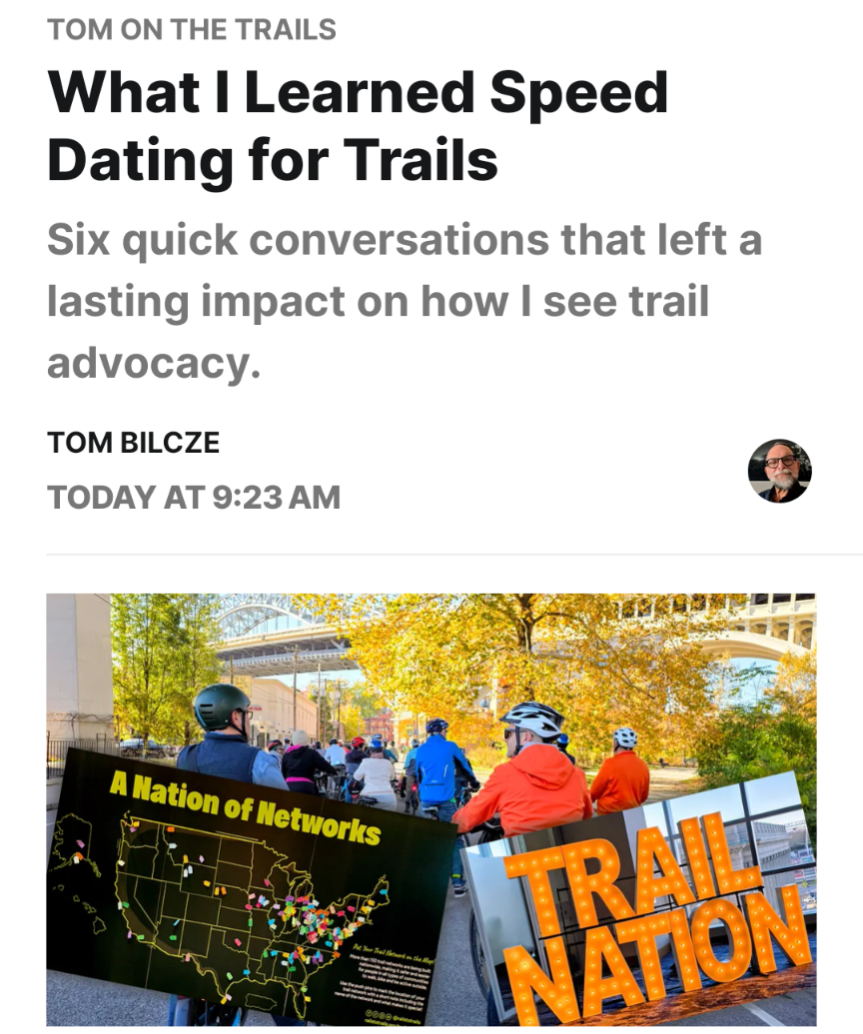 Tom on the Trails on TrailNation 2nd