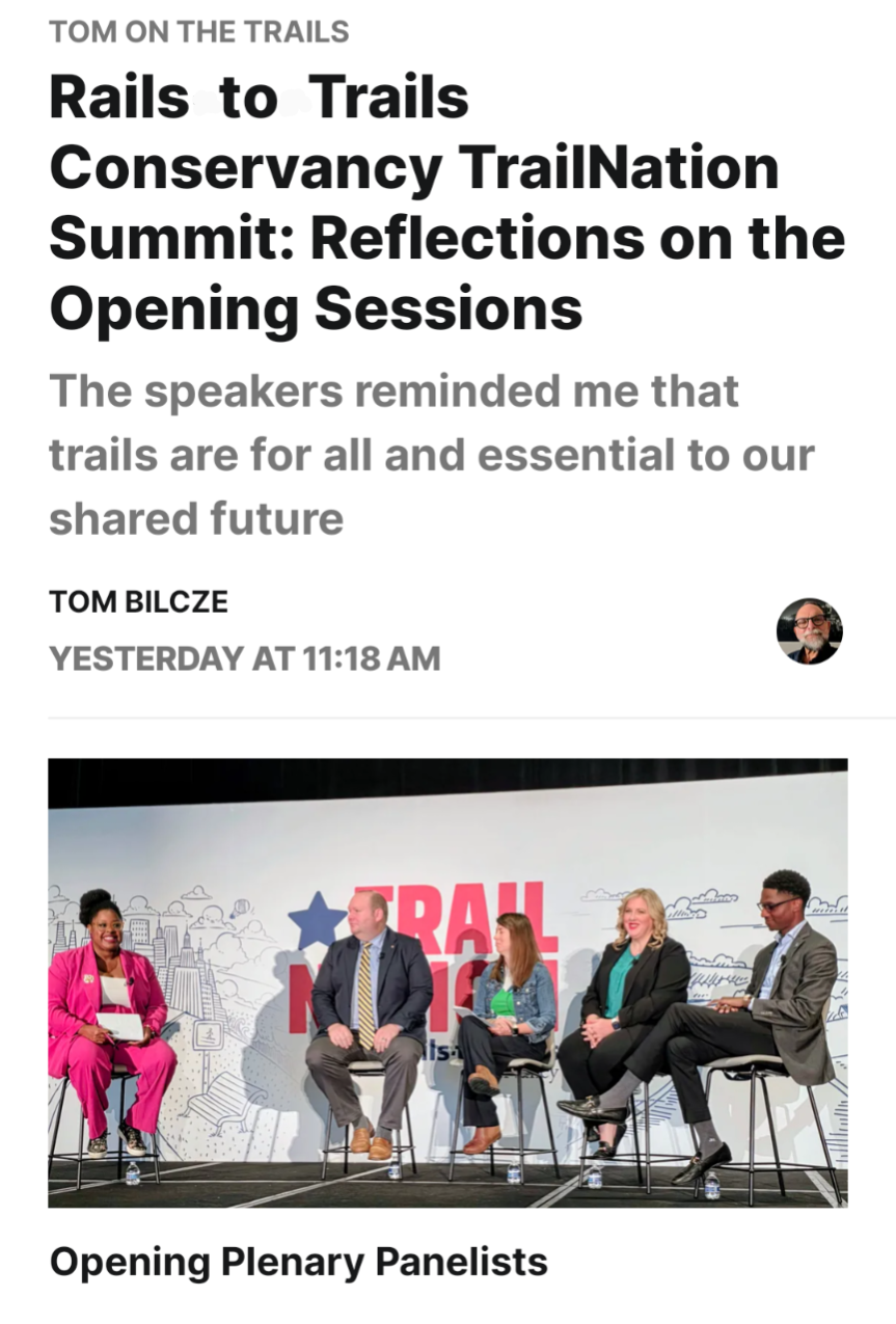 Tom on the Trails on TrailNation 