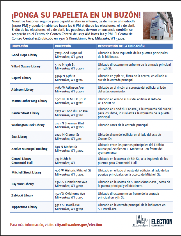 Drop Boxes Spanish Spring 2026