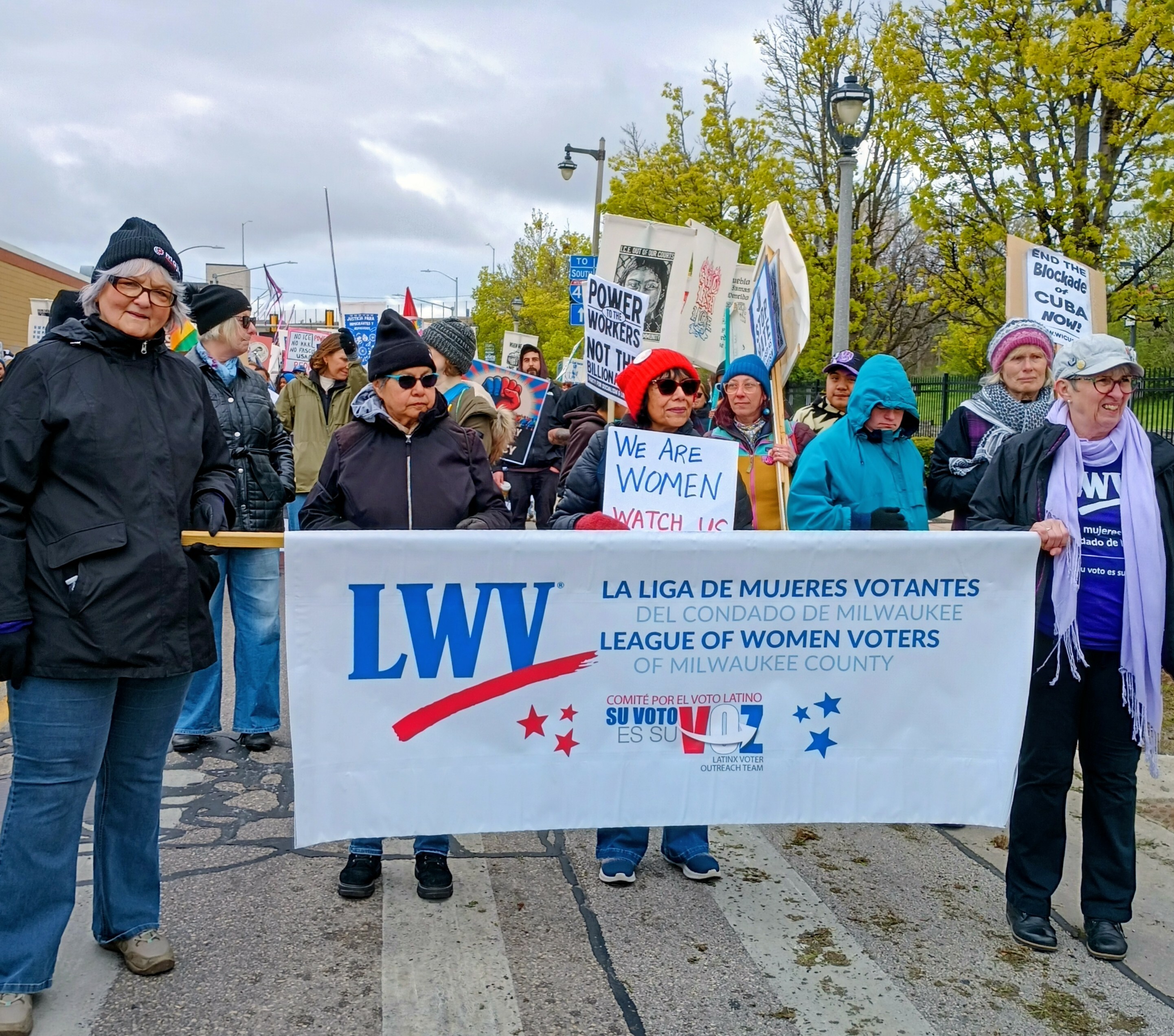 May Day 2026 Parade Banner