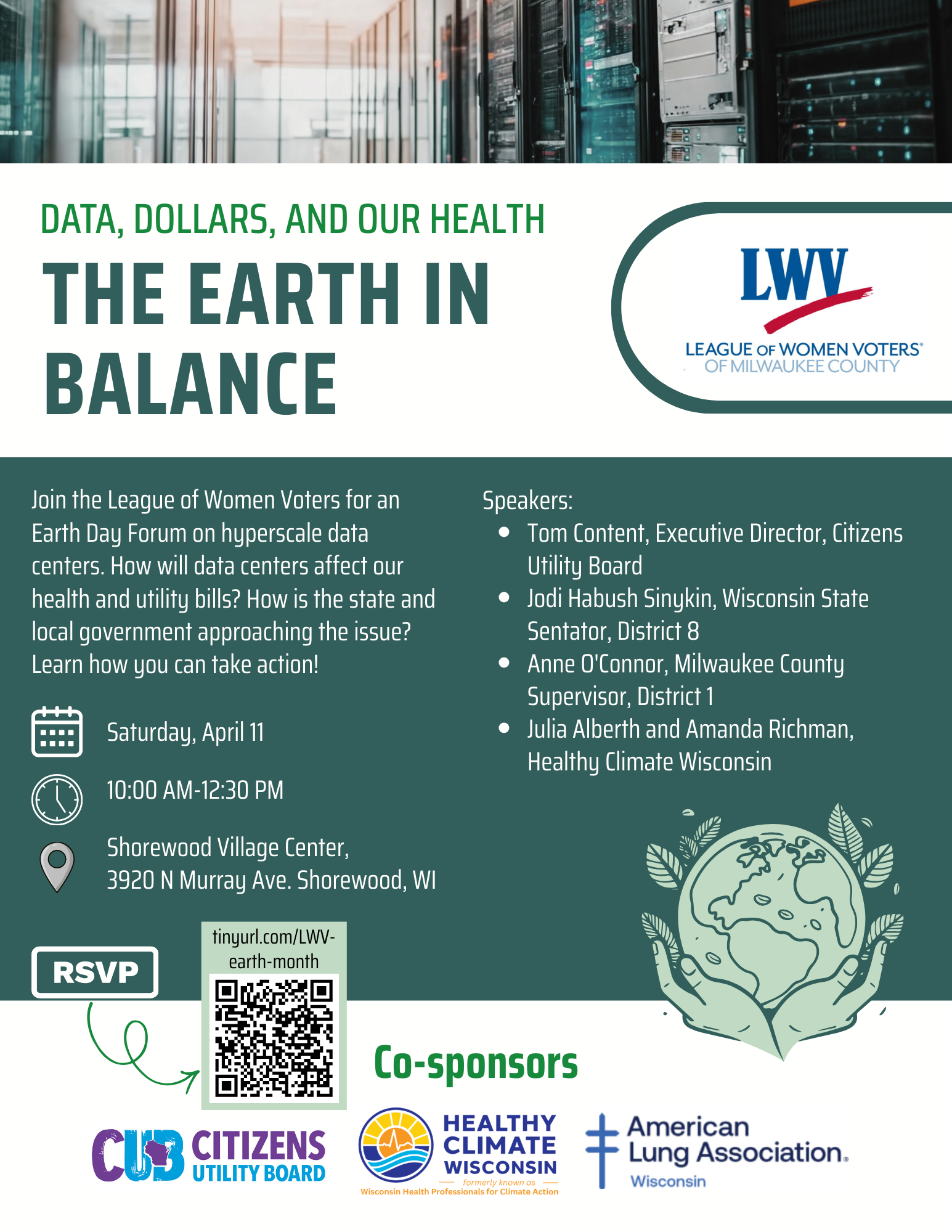 LWV Earth Day Forum 4-11-2026