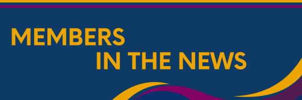 Members in the News email banner