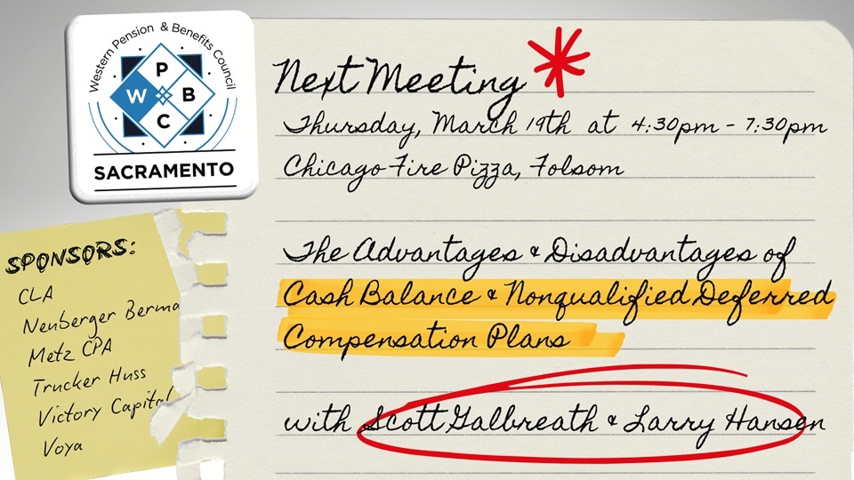 Cash Balance & Nonqualified Deferred Compensation Plans