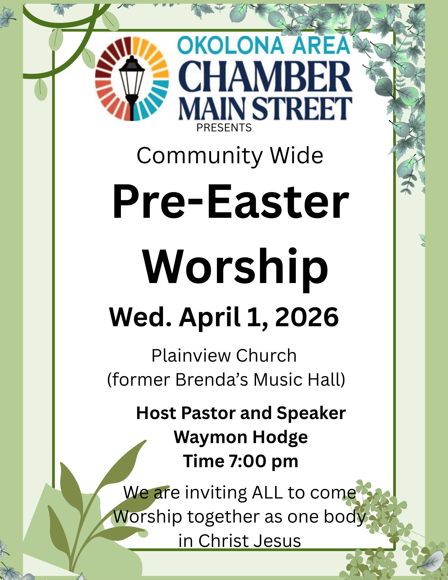 20260401_Pre-Easter_Worship_Flyer