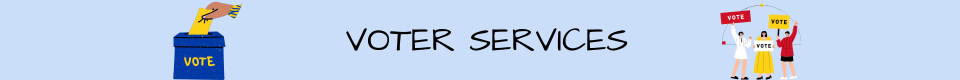 Voter Services Header