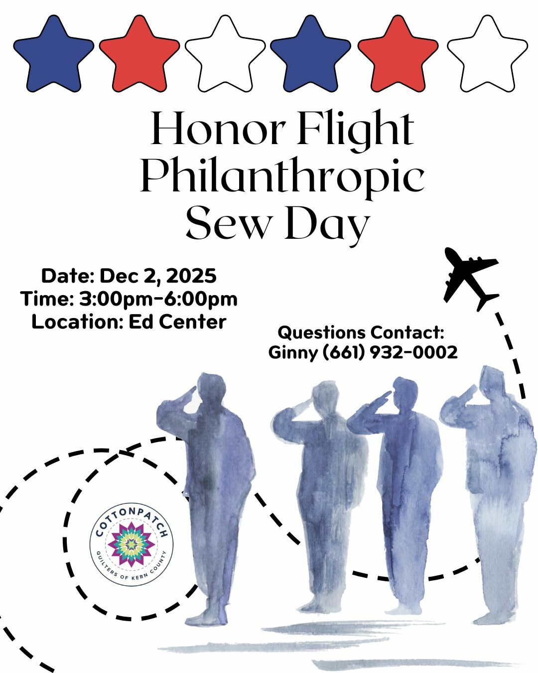Honor Flight Philanthropic Sew Day