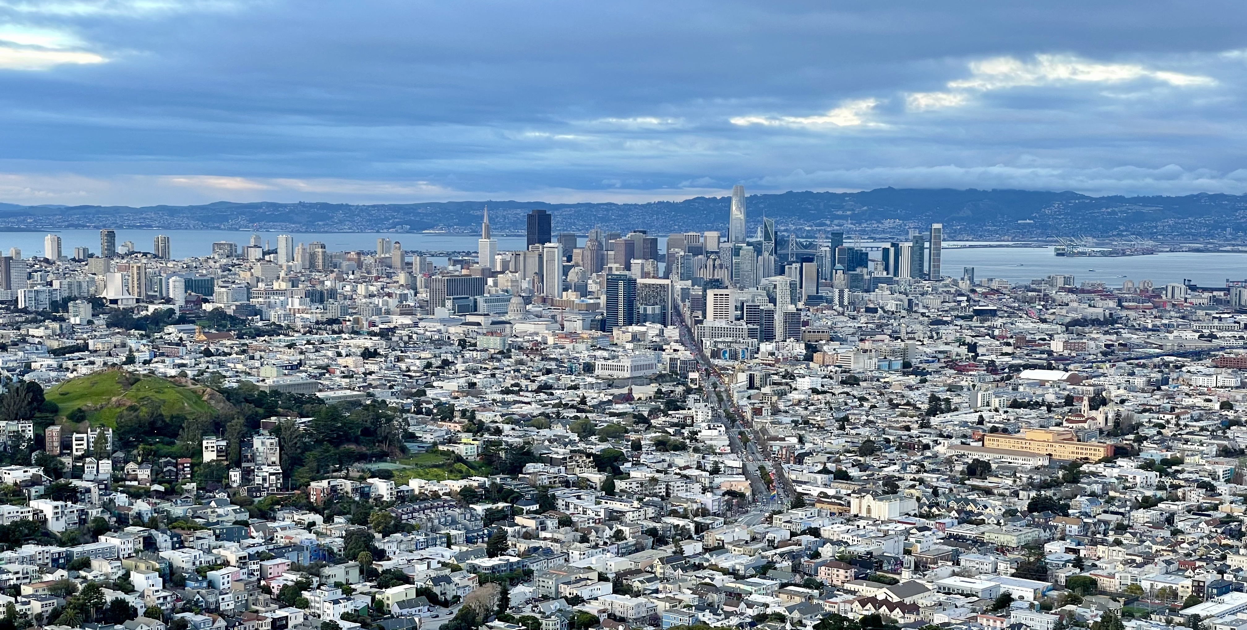 SF Downtown from Twin Peaks