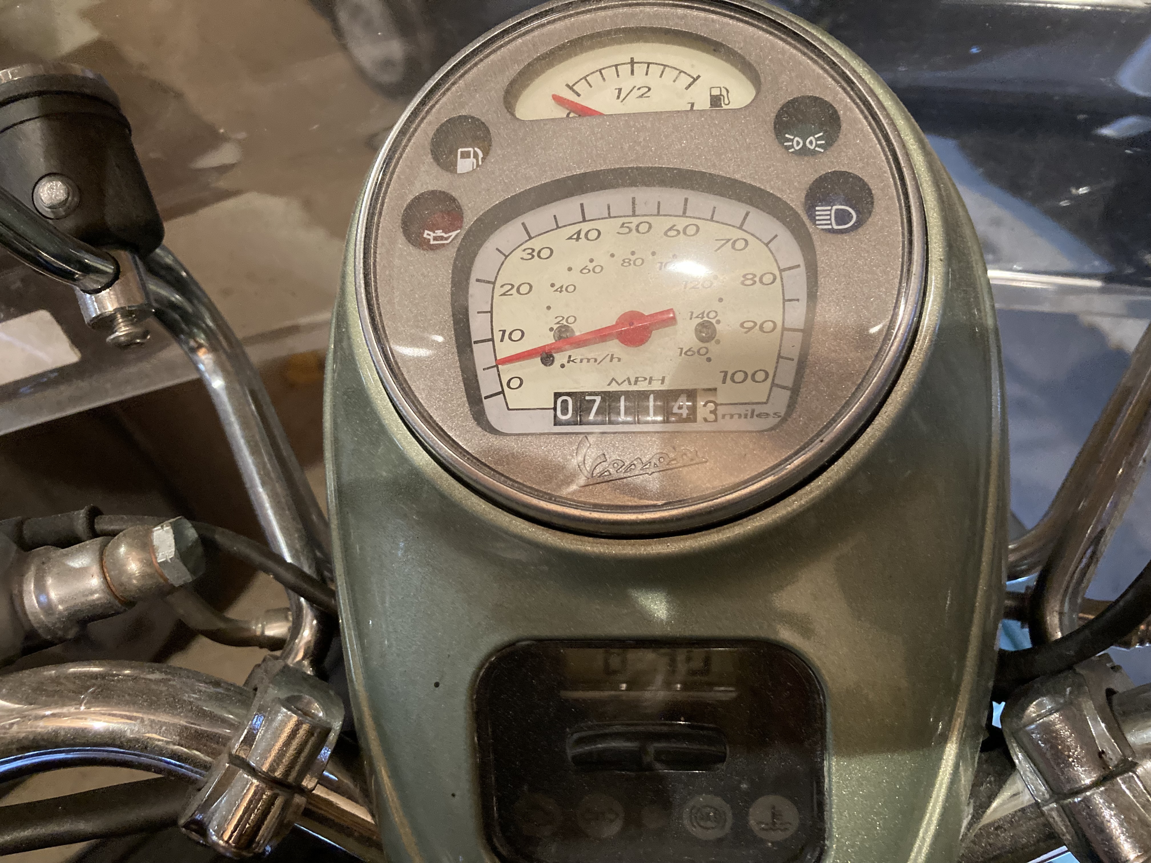 2026 Kastys Vespa Odometer