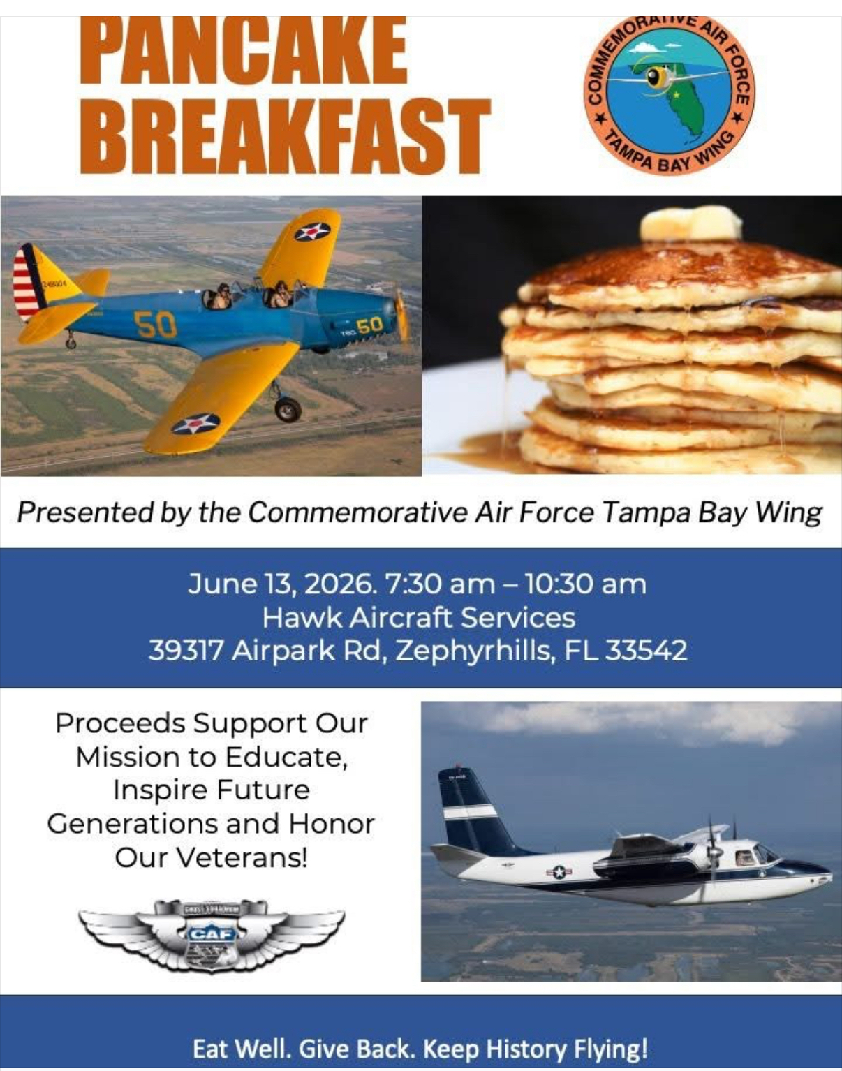 Pancake Breakfast Fundraiser