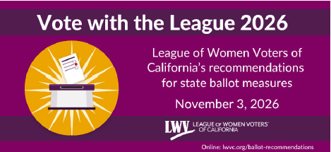 Vote with the League image