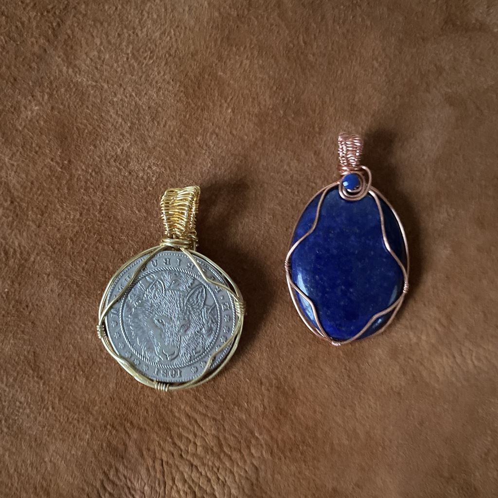 Wire Wrapped Cabachon with Janet Sorrell