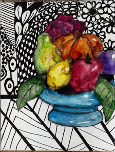 Still Life with Zentangles with Karen Carnow