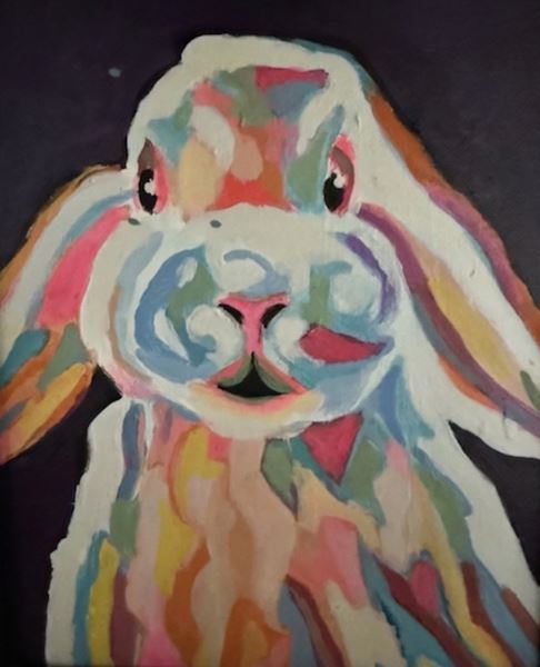 Contemporary Bunny Paint Party with Mary Wolke