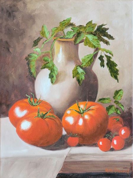 Tomatoes and Basil with Ruth Stewart