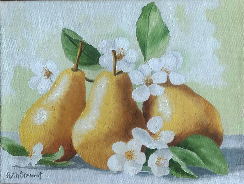 Pear Blossoms with Ruth Stewart