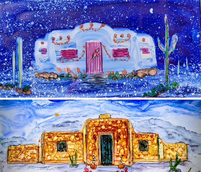 Southwest Adobe in Alcohol Ink with Evelyn McPeak