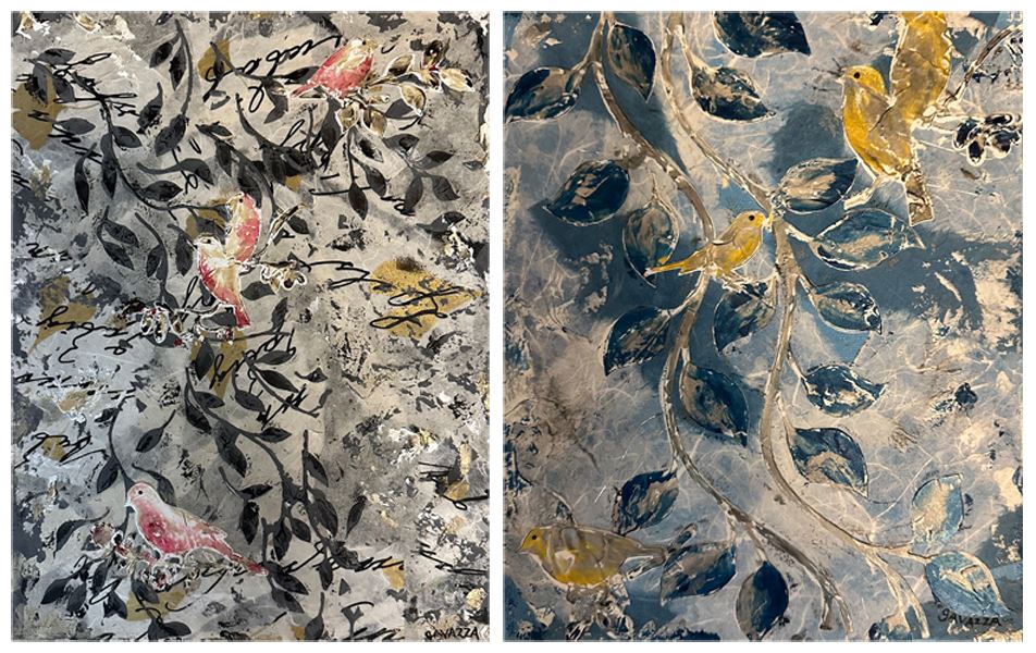 Song Birds in Mixed Media with Teri Gavazza
