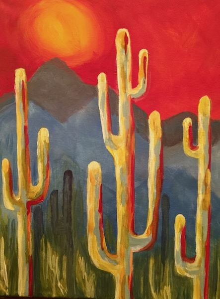 Try me Acrylics with Mary Wolke