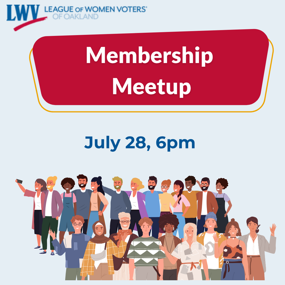 LWVO Membership Meetup July 2026