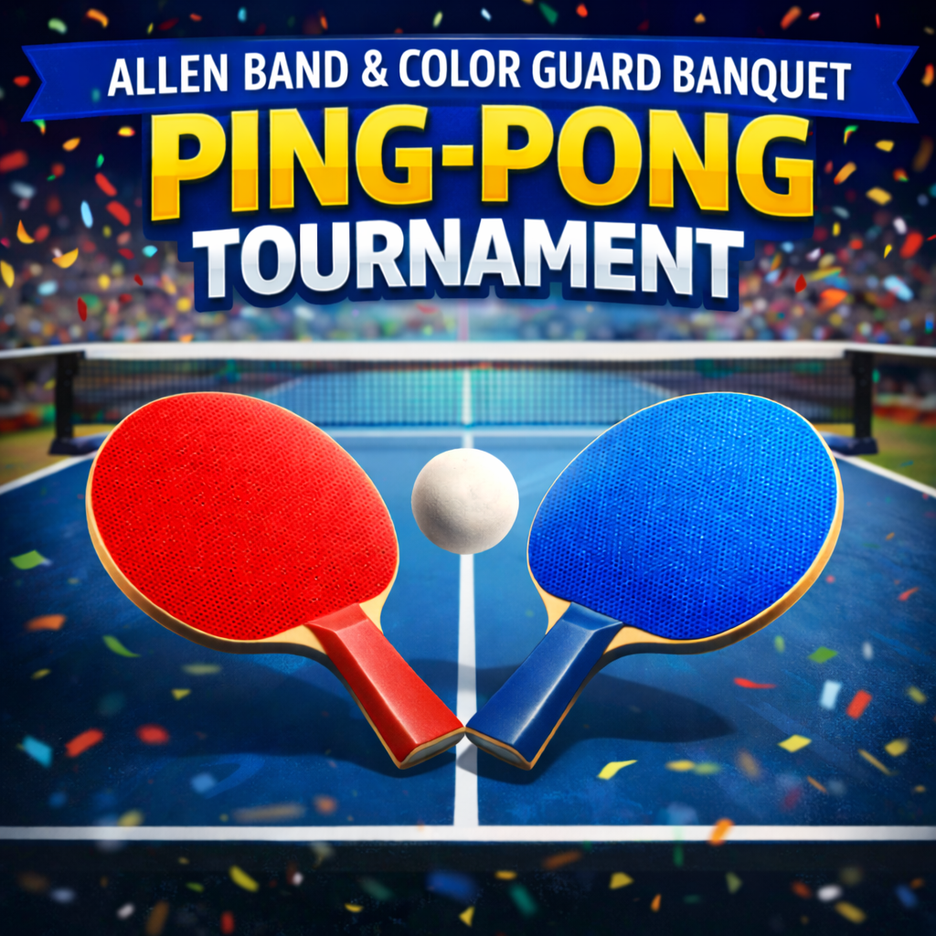 Ping Pong Tournament Banner