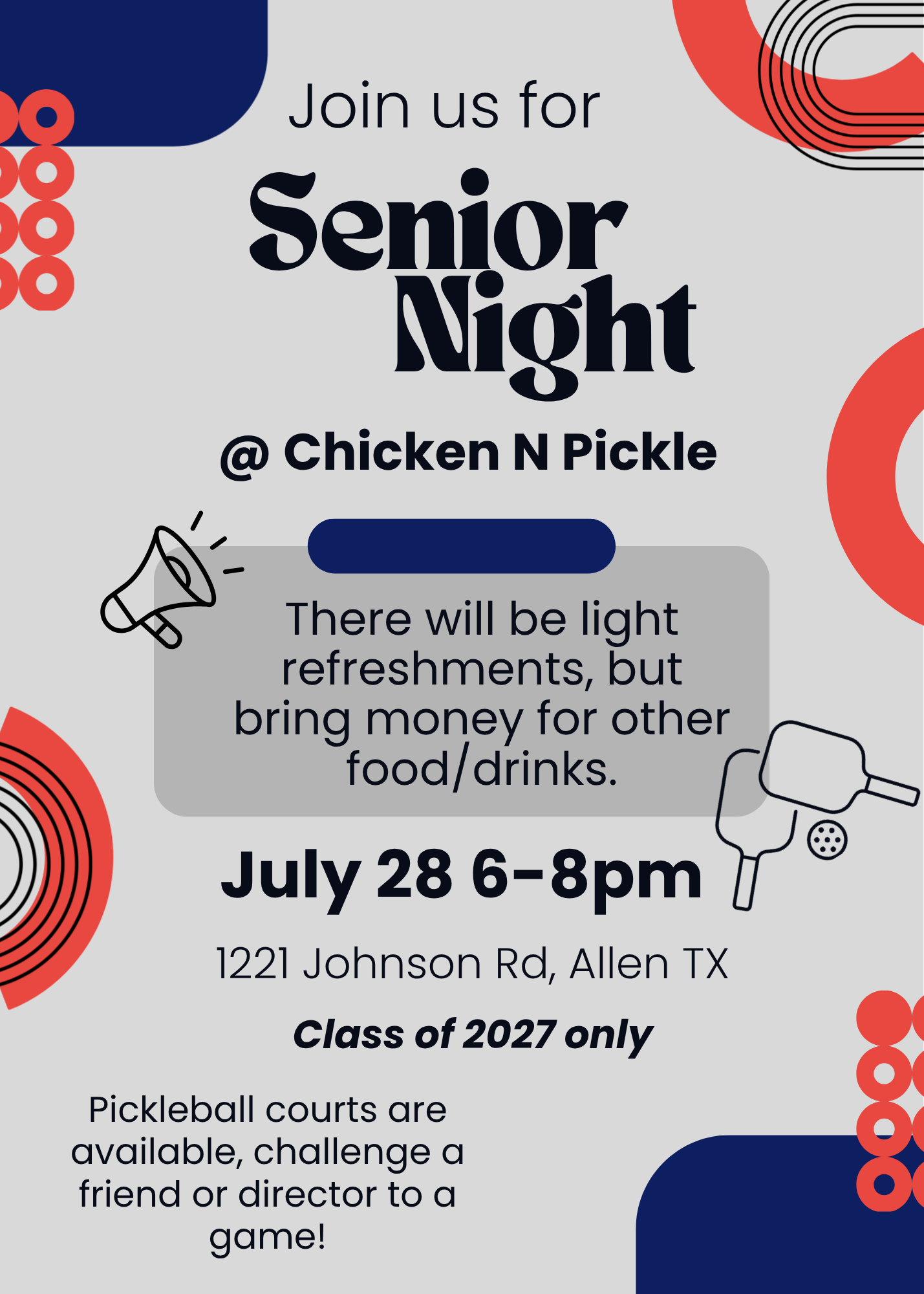 Senior Night CNP