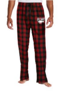 Flannel Pajamas bottoms - RED