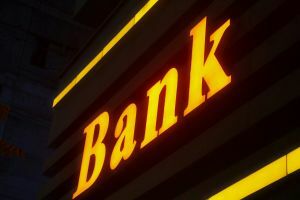 Photo of bank sign by Pouria