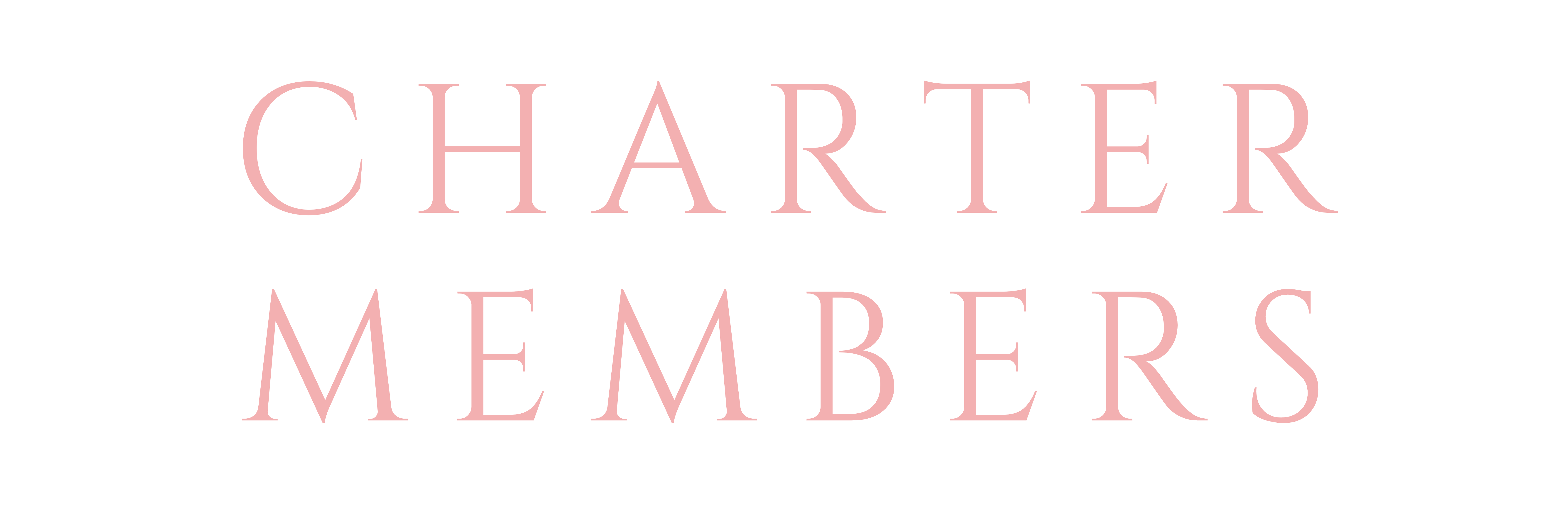 Charter Members Banner