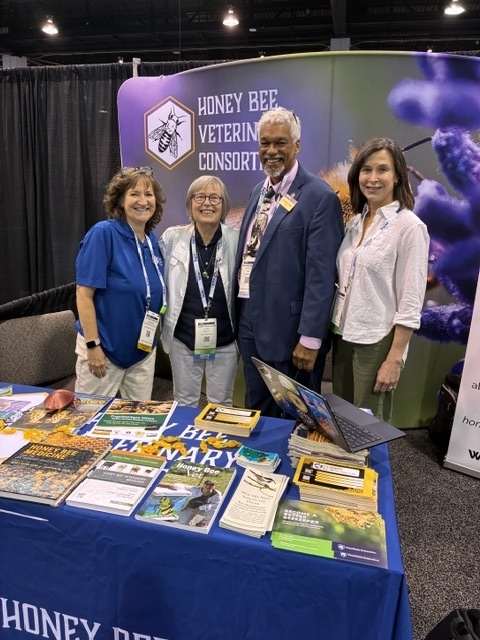 HBVC booth at AVMA